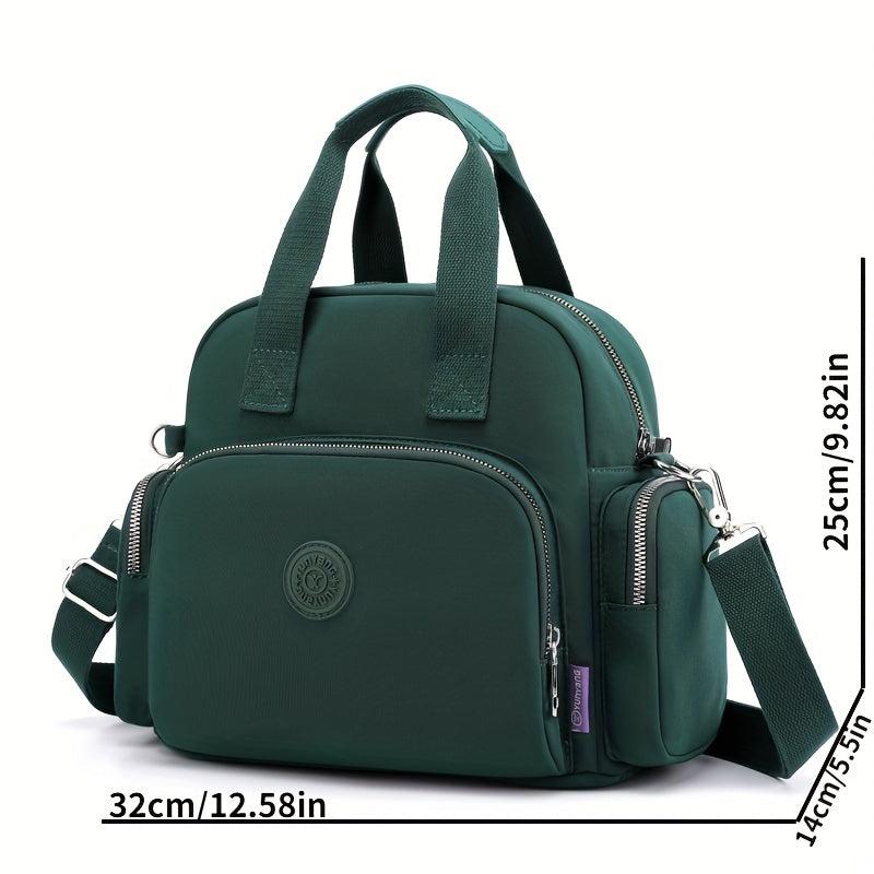 Large Capacity Casual Backpack Top Handle Crossbody Bag Handbag