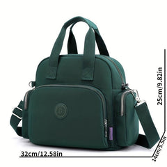 Large Capacity Casual Backpack Top Handle Crossbody Bag Handbag