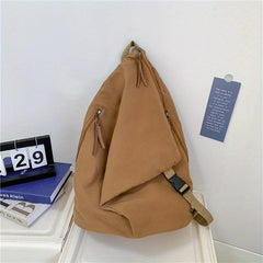 Large Capacity Foldable Backpack Multifunctional Zipper Schoolbag