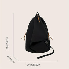 Large Capacity Foldable Backpack Multifunctional Zipper Schoolbag