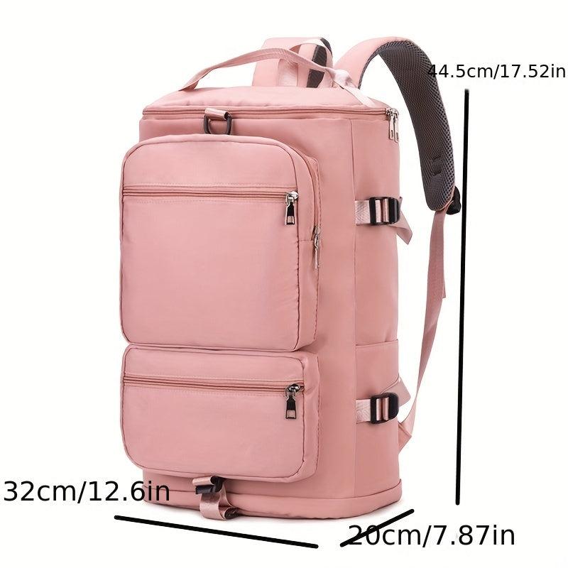 Waterproof Duffle Bag Dry Wet Separation Lightweight Gym Bag