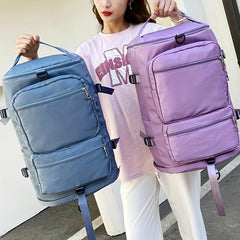 Waterproof Duffle Bag Dry Wet Separation Lightweight Gym Bag