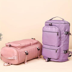 Waterproof Duffle Bag Dry Wet Separation Lightweight Gym Bag