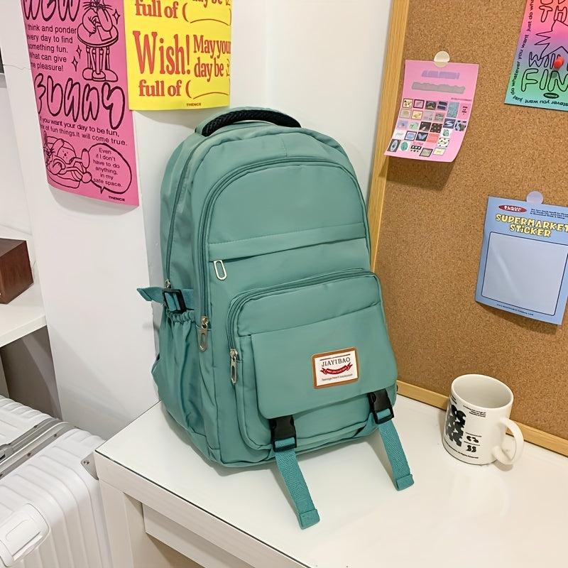 Large Capacity Backpack for Women Preppy School Daypack