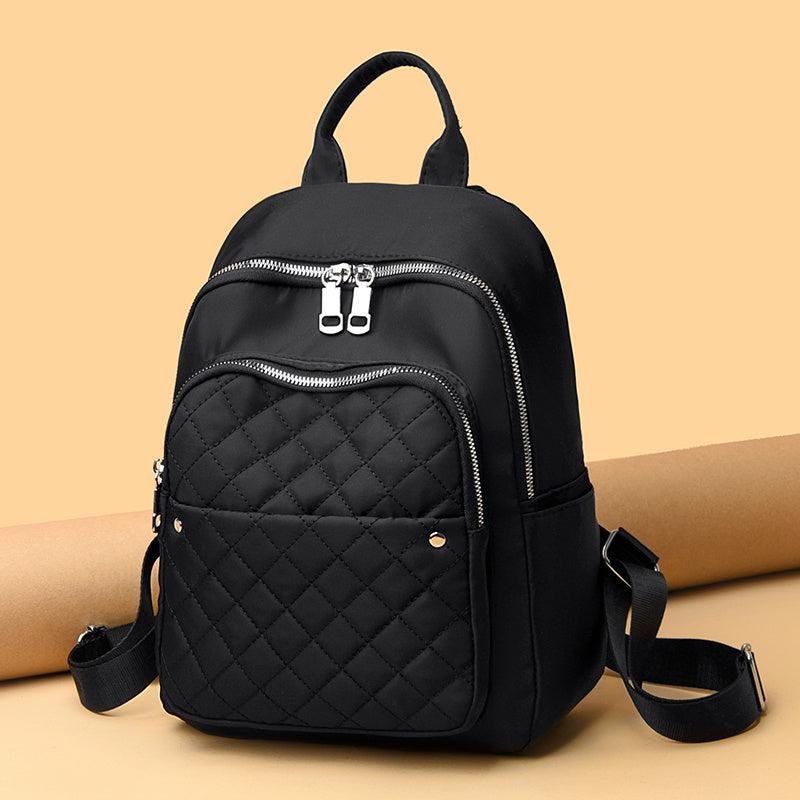 Women's Nylon Travel Backpack Purse Shoulder Bag Small Daypack