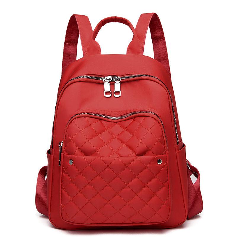 Women's Nylon Travel Backpack Purse Shoulder Bag Small Daypack