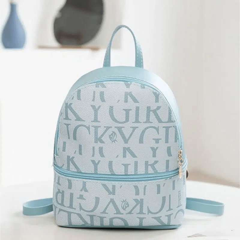 Stylish Mini Zipper Backpack Women's Backpacks & Bags 8x26.7x1.2 Inch