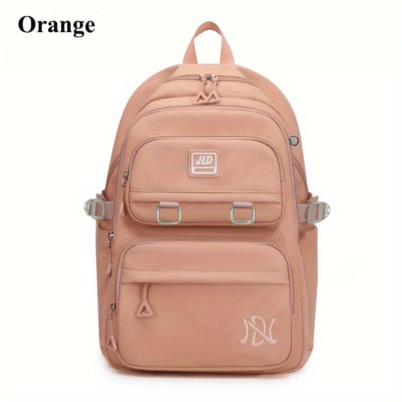 Large Capacity Nylon School Travel Backpack Durable Lightweight