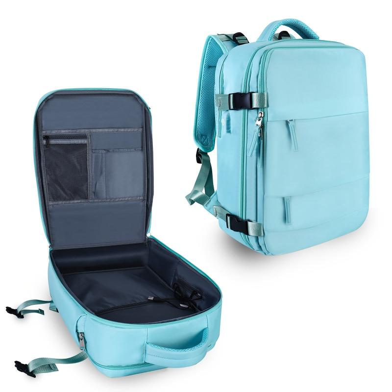 Solid Large Capacity Travel Backpack Versatile Luggage Daypack