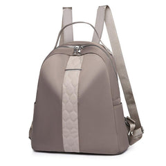 Nylon Ladies Backpack Shoulder Messenger Bag