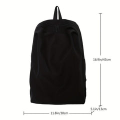 Preppy Style School Backpack Casual Nylon Laptop Bag