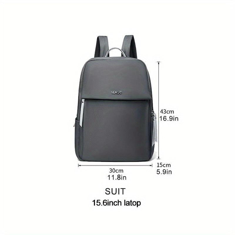 Casual Business Laptop Backpack Canvas Schoolbag