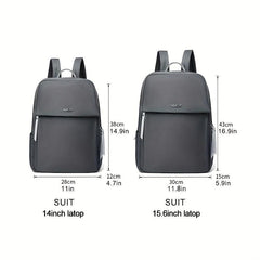 Casual Business Laptop Backpack Canvas Schoolbag