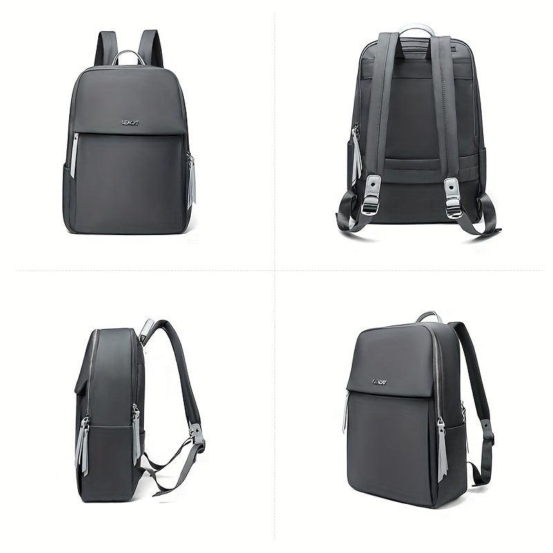 Casual Business Laptop Backpack Canvas Schoolbag
