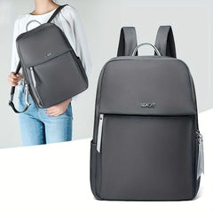 Casual Business Laptop Backpack Canvas Schoolbag