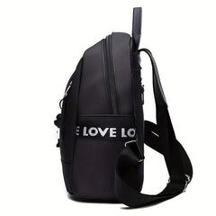 Star Decor Backpack Purse Preppy Daypack for Women