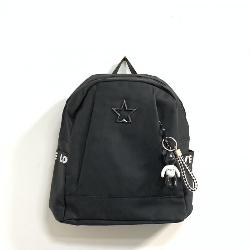 Star Decor Backpack Purse Preppy Daypack for Women