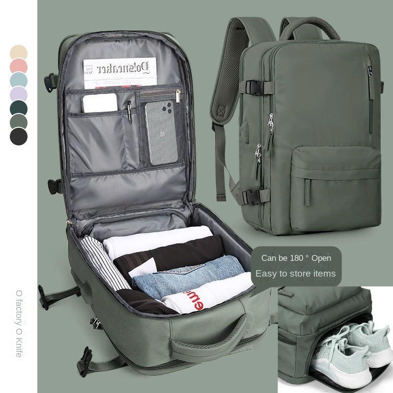 Heavy Duty Laptop Backpack Large Capacity Travel Storage