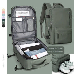 Heavy Duty Laptop Backpack Large Capacity Travel Storage