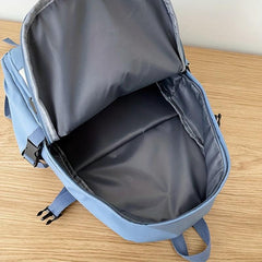 Preppy Style Student Laptop Backpack