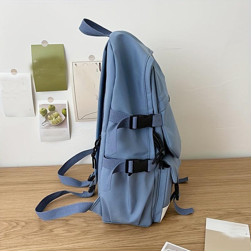 Preppy Style Student Laptop Backpack
