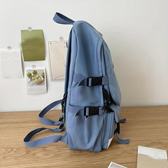 Preppy Style Student Laptop Backpack