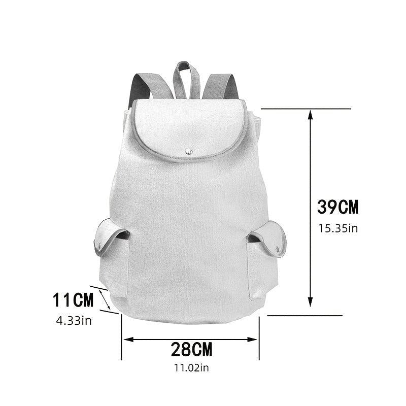 Cartoon Cat Pattern Backpack Rucksack School Bag