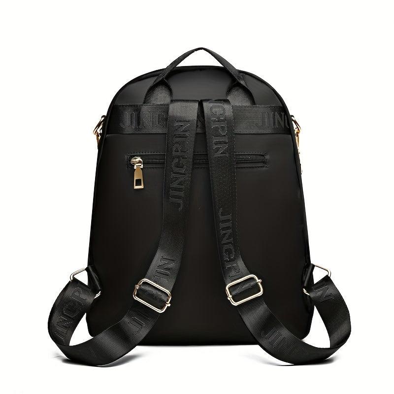 Minimalist All Match Zipper Storage Rucksack