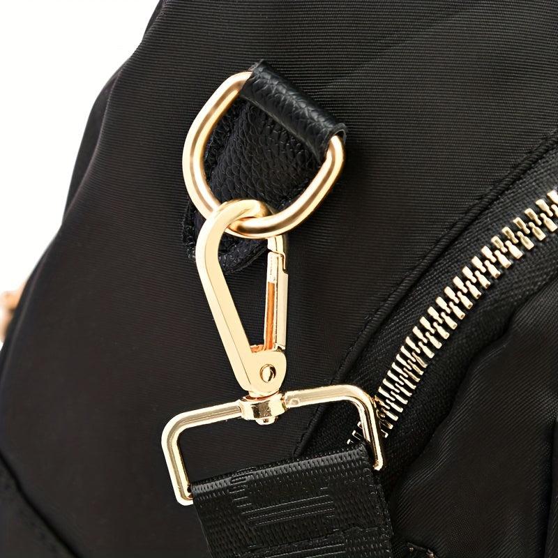 Minimalist All Match Zipper Storage Rucksack