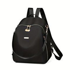 Minimalist All Match Zipper Storage Rucksack