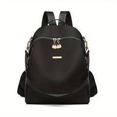 Minimalist All Match Zipper Storage Rucksack