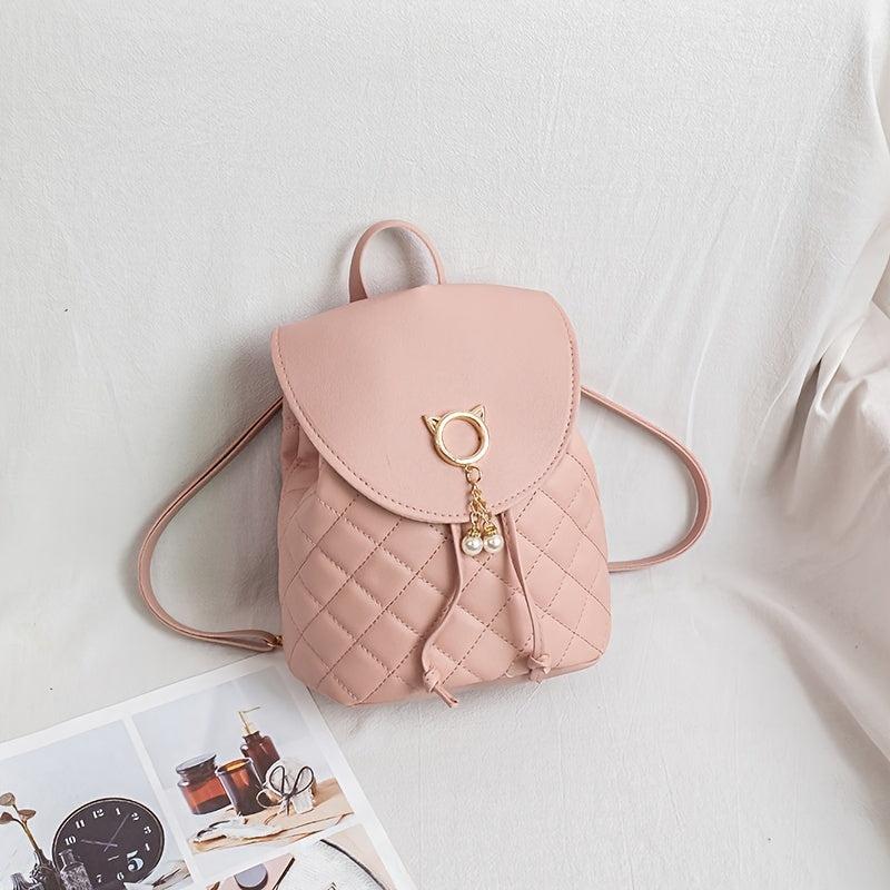 Mini Quilted Backpack Outdoor Leisure Backpack 10 24 7 48 4 72 Inch
