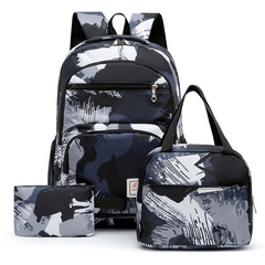 Large Capacity Laptop Backpack Lightweight Preppy School Bag for Travel
