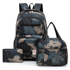 Large Capacity Laptop Backpack Lightweight Preppy School Bag for Travel