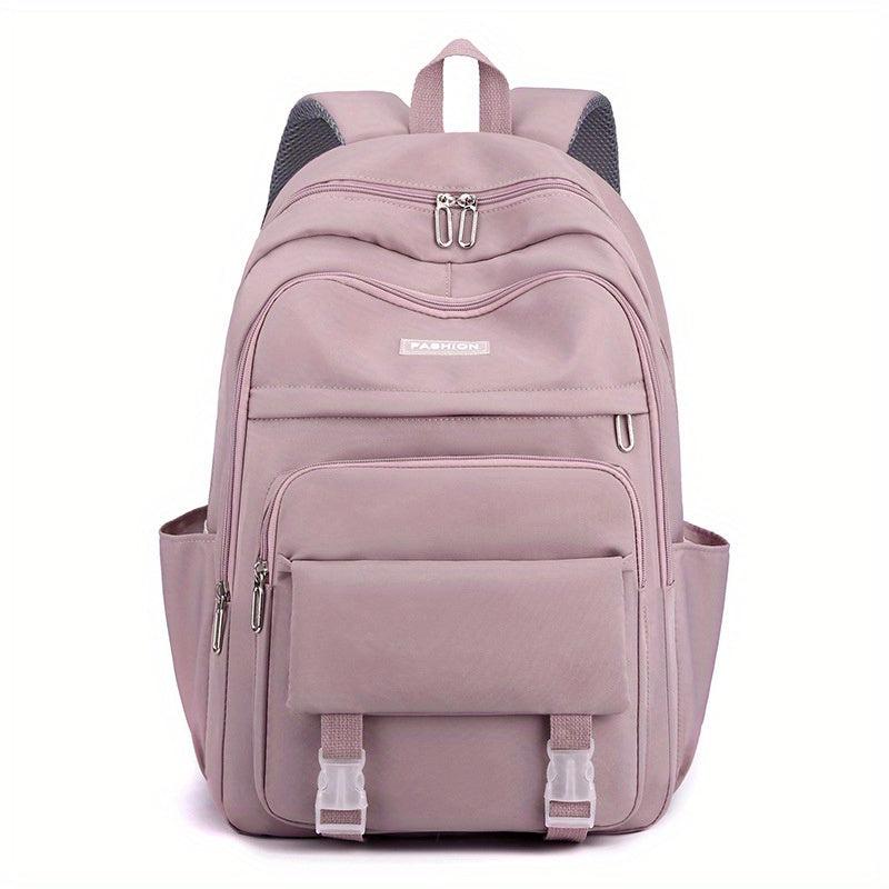 Large Capacity Preppy Backpack Waterproof School Daypack