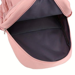 Large Capacity Preppy Backpack Waterproof School Daypack