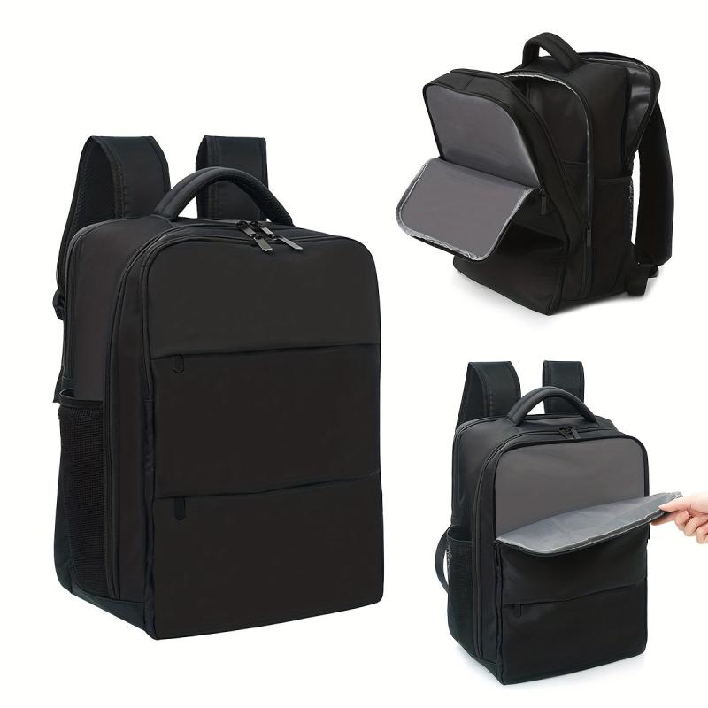 Minimalist Solid Backpack Large Capacity Laptop Daypack