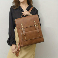 Vintage Backpack Casual School Daypack Classic Rucksack