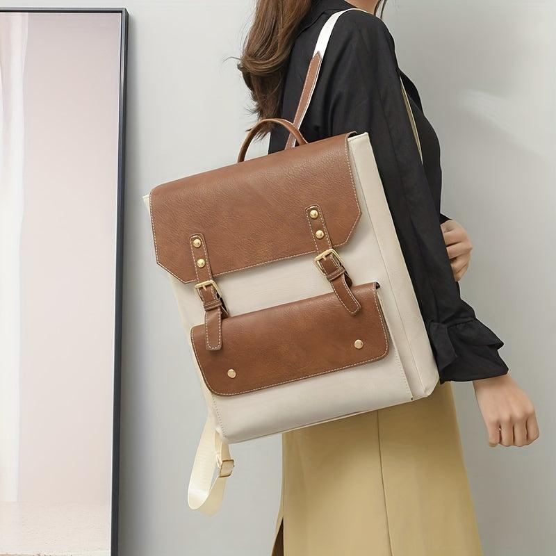 Vintage Backpack Casual School Daypack Classic Rucksack