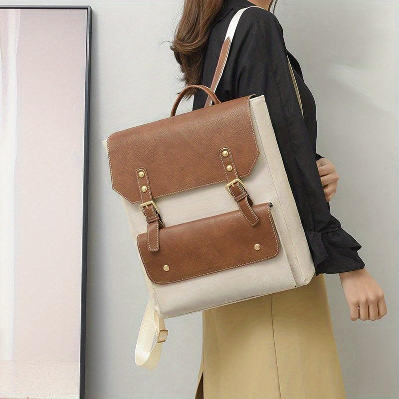 Vintage Backpack Casual School Daypack Classic Rucksack