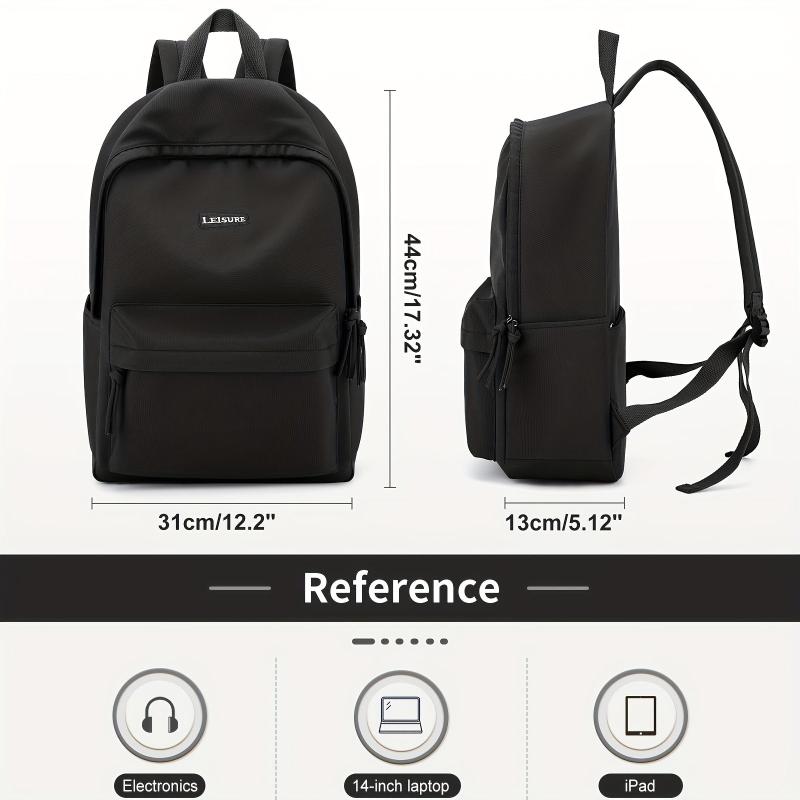 Large Capacity School Bag Laptop Storage Daypack Business Trip Bag