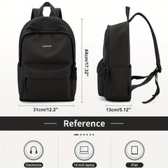 Large Capacity School Bag Laptop Storage Daypack Business Trip Bag