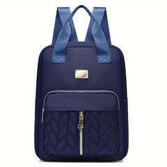 Quilted Classic Travel Backpack Portable Casual School Bag