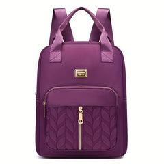 Quilted Classic Travel Backpack Portable Casual School Bag