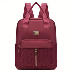 Quilted Classic Travel Backpack Portable Casual School Bag