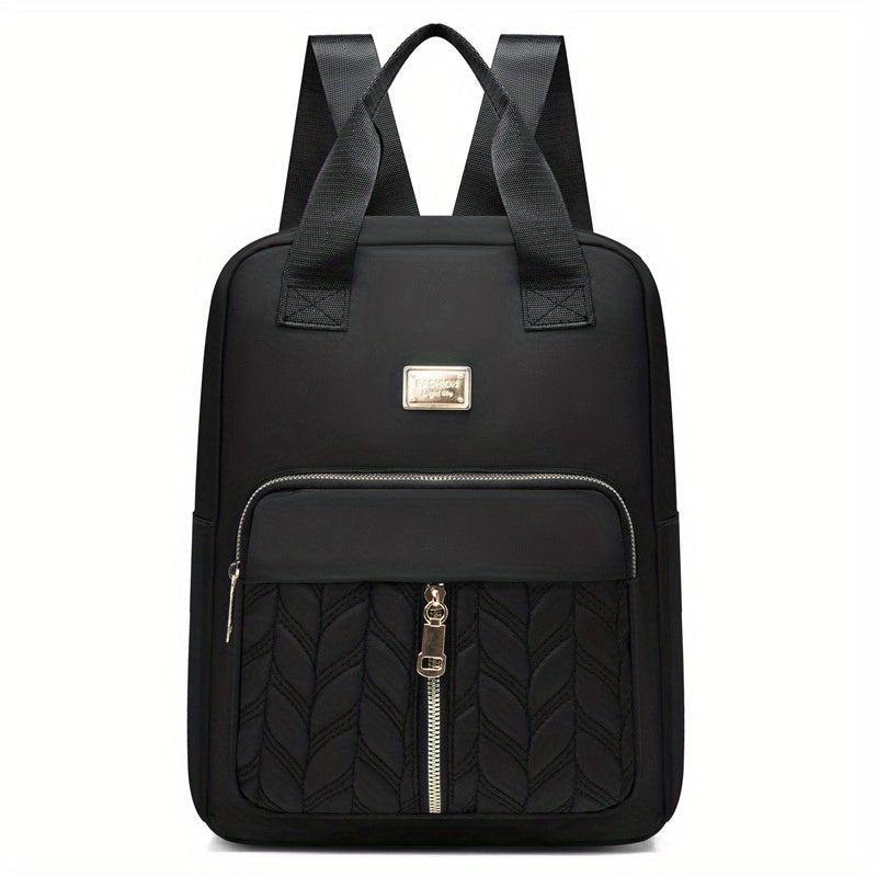 Quilted Classic Travel Backpack Portable Casual School Bag