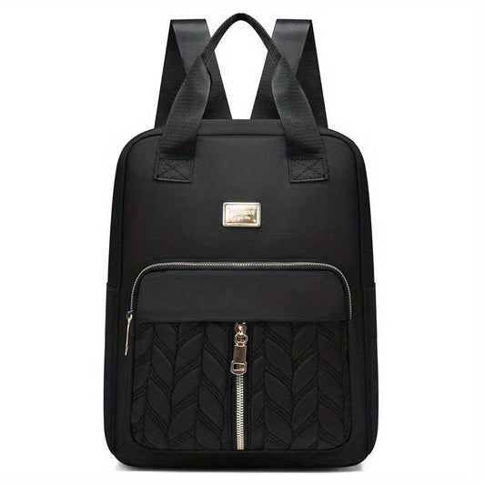Quilted Classic Travel Backpack Portable Casual School Bag