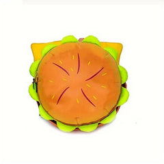 Cheeseburger Backpack Creative Cartoon School Bag Student Bookbag