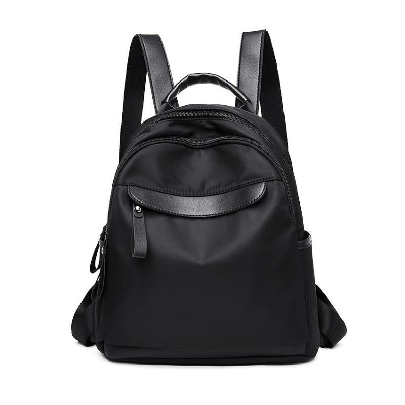 Nylon Zipper Backpack for Work & School