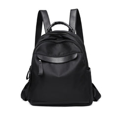 Nylon Zipper Backpack for Work & School